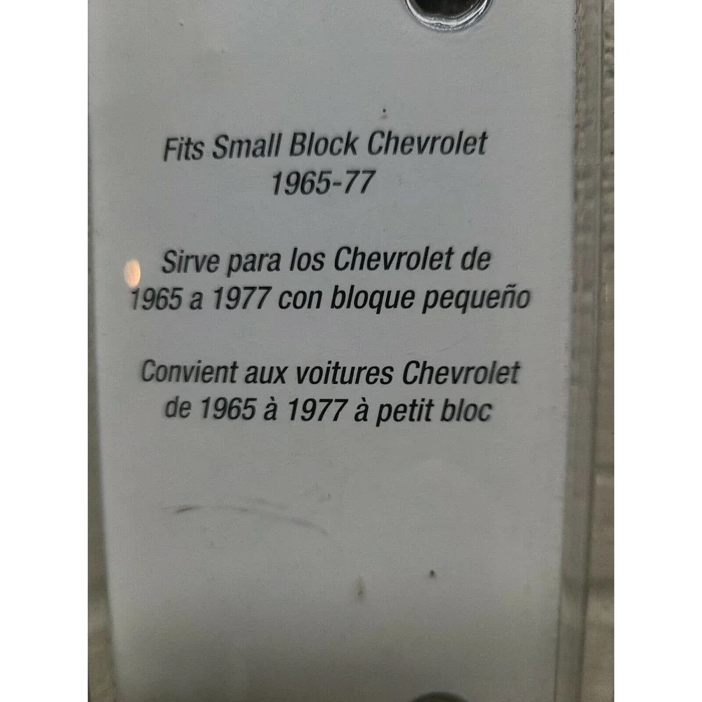 Mr Gasket 6235BP Oil Dipstick Flat Black SB Chevy 1965 to 1977 New Sealed